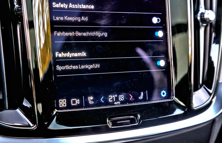 Volvo V60 - tryby jazdy