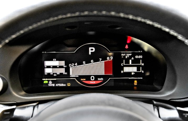 Toyota GR 86 A/T Dynamic – wskaźniki