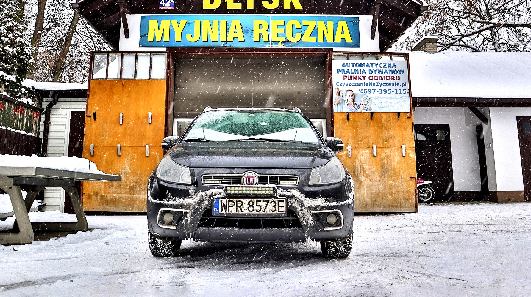 auto przed myjnia reczna