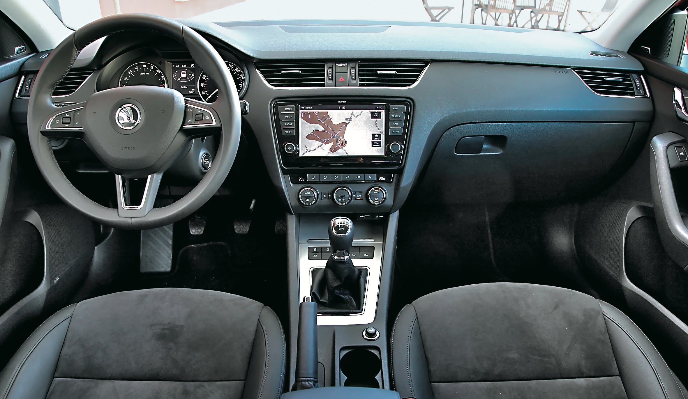 Skoda Octavia III deska rozdzielcza