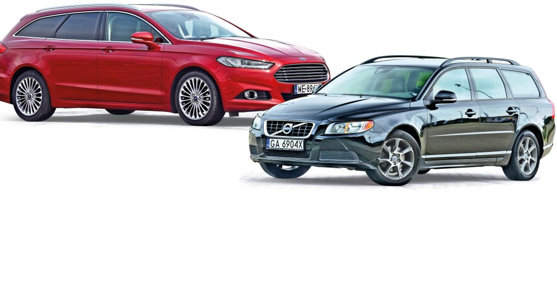 Volvo V70 i Ford Mondeo