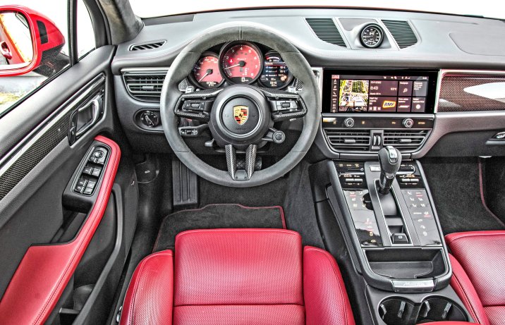 Porsche Macan T – deska rozdzielcza