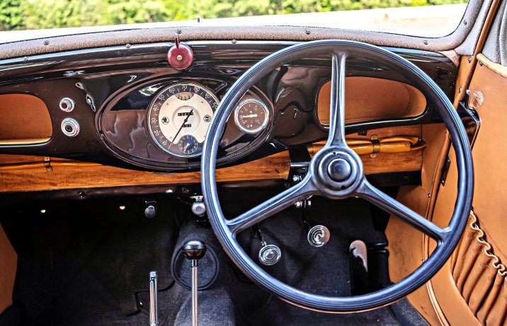 Skoda Popular Monte Carlo – deska rozdzielcza