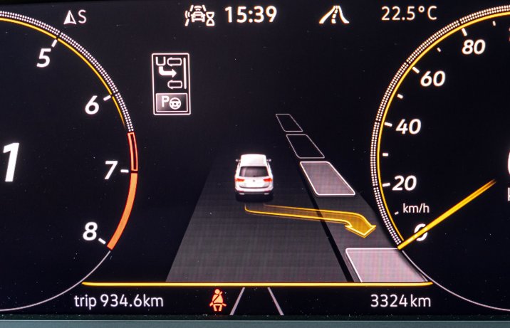 VW Tiguan - asystent parkowania