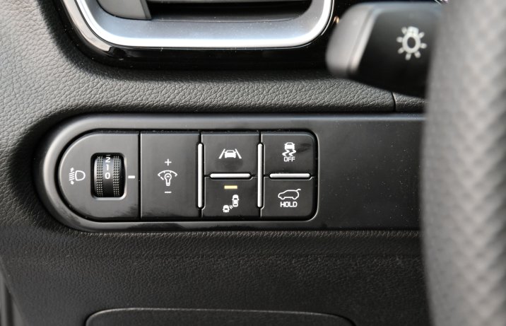 Kia XCeed - przyciski