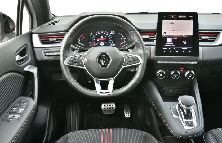 Renault Captur - kokpit