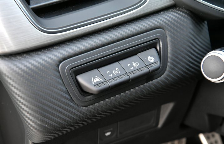 Renault Captur - przyciski