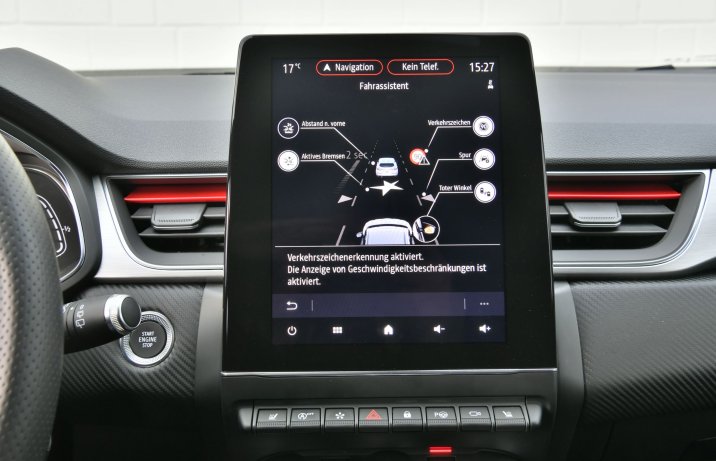 Renault Captur - ekran