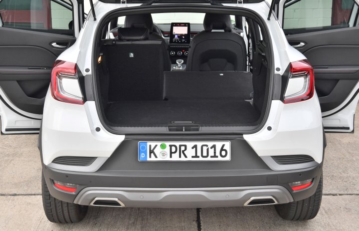Renault Captur - bagażnik