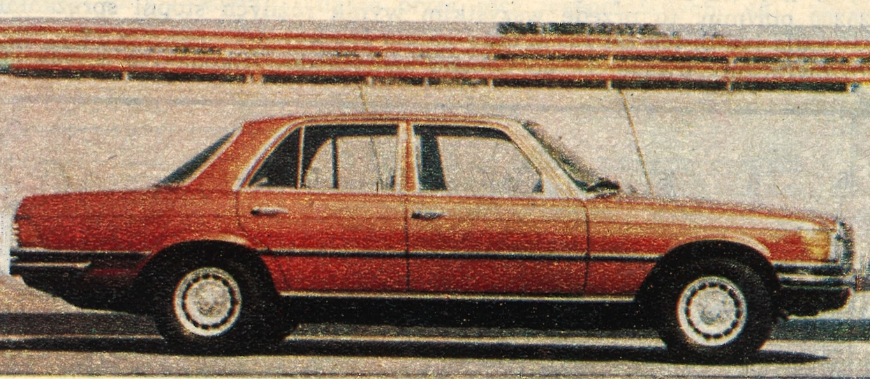 Mercedes klasy S bok