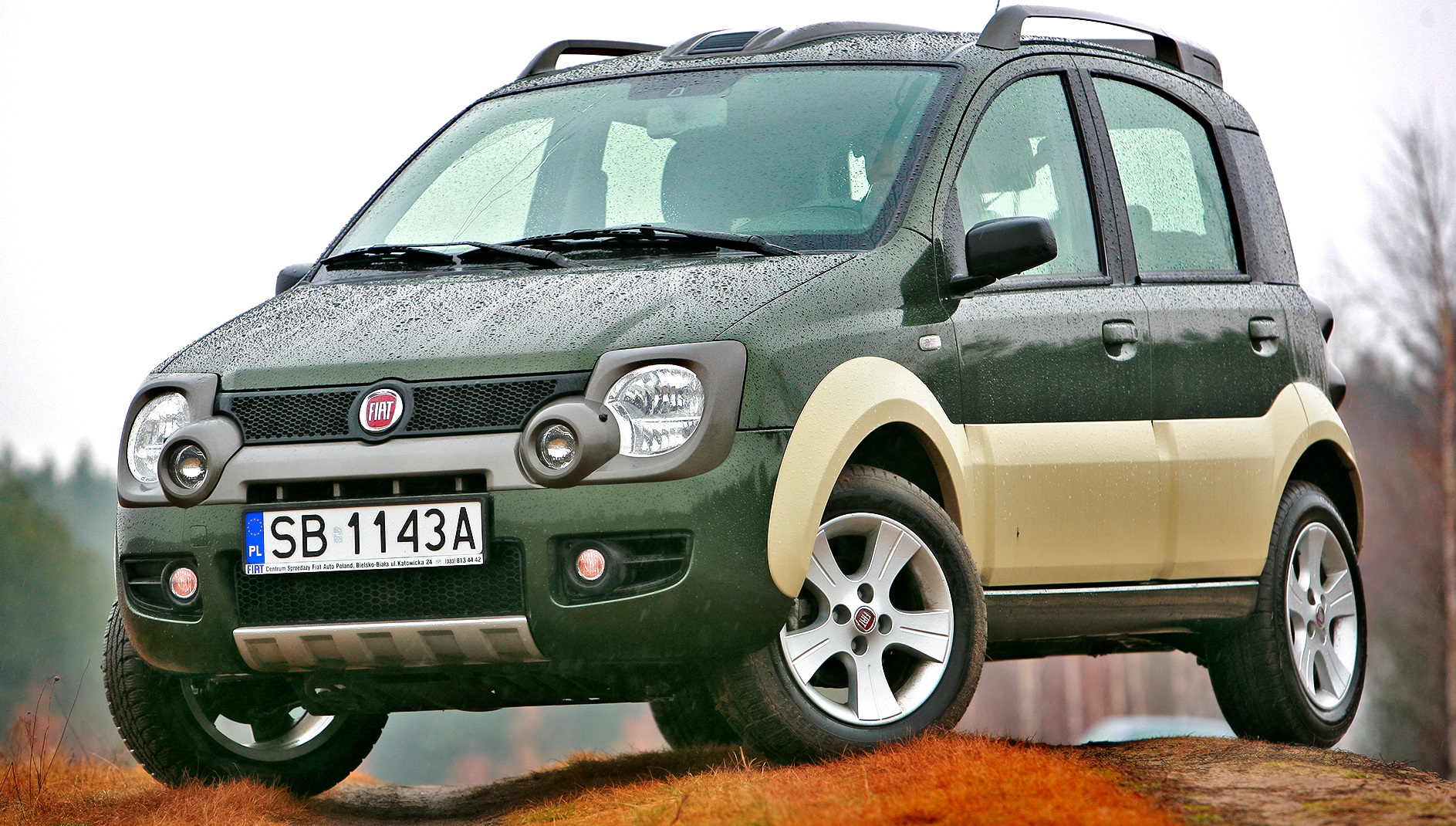 fiat panda cross przod