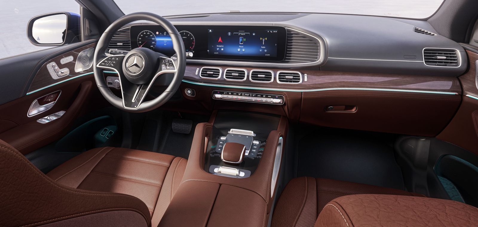 MERCEDES_GLE_deska_rozdzielcza