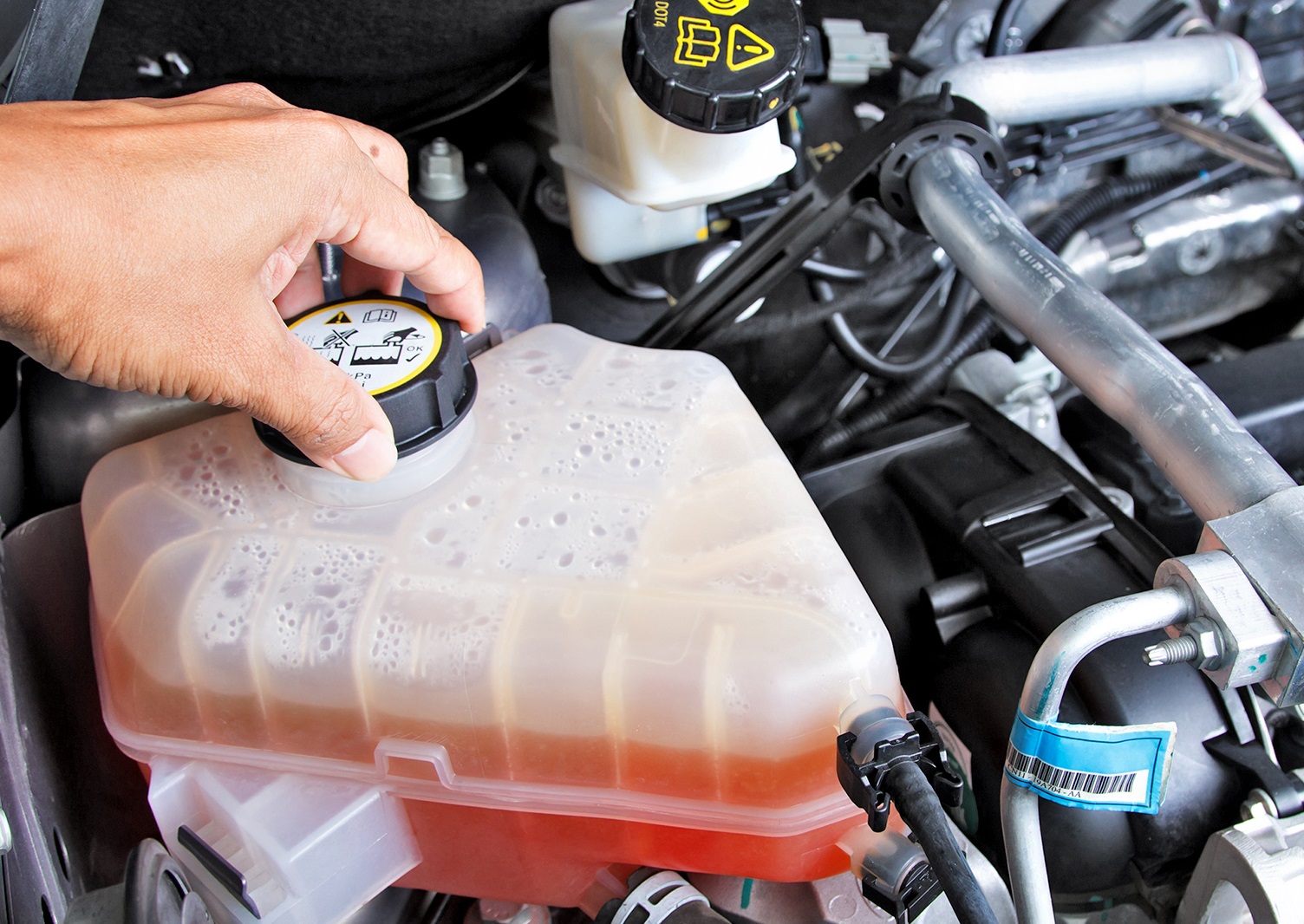 sprawdzanie plynu chlodniczego