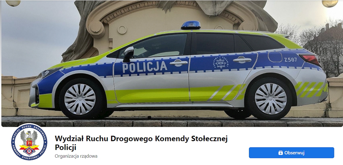 Policja Suzuki Swace