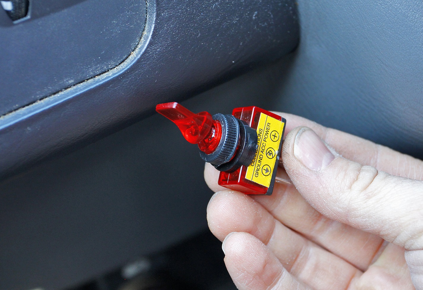 test dogrzewacza plynu montaz wlacznika