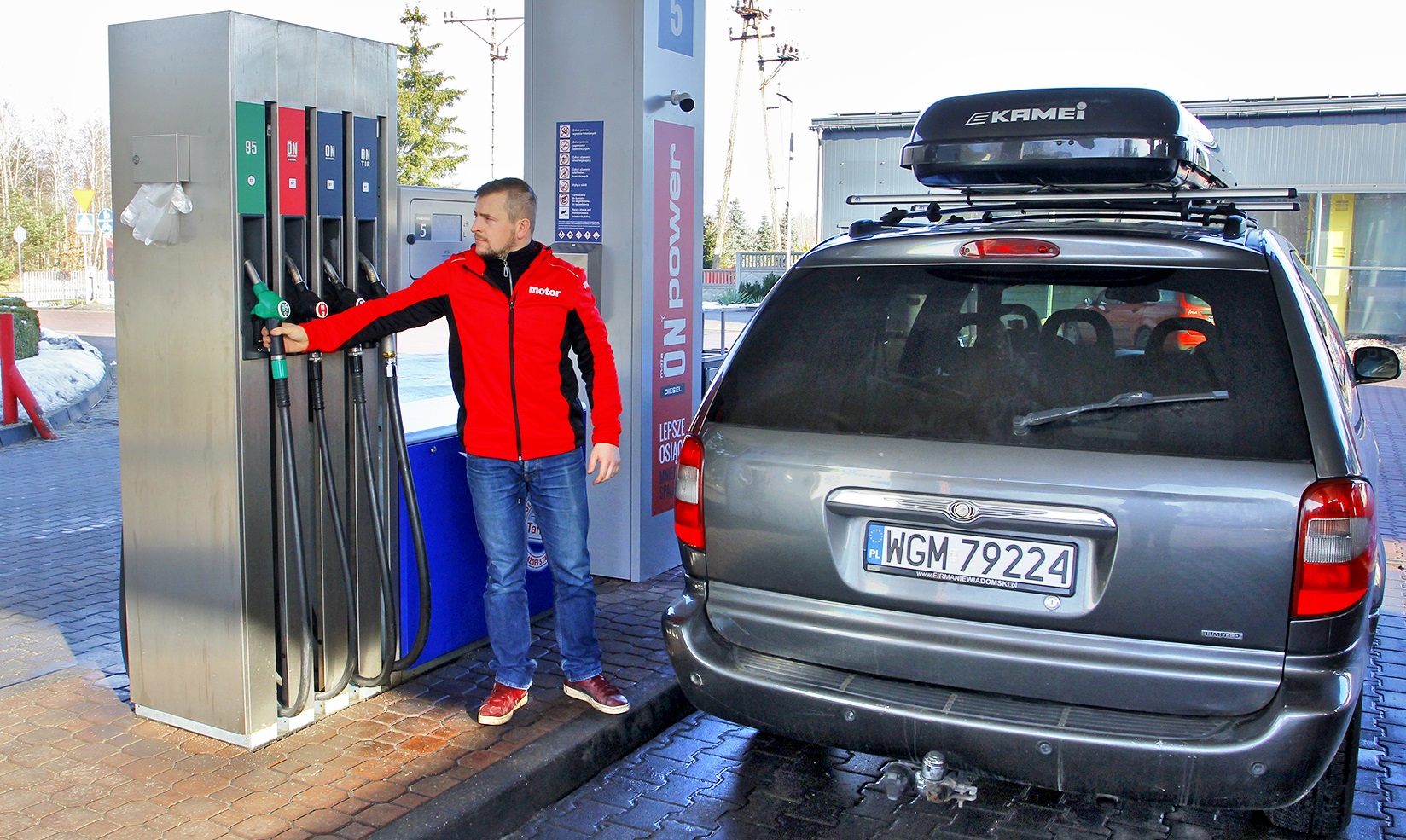 test dogrzewacza plynu oszczednosci paliwa