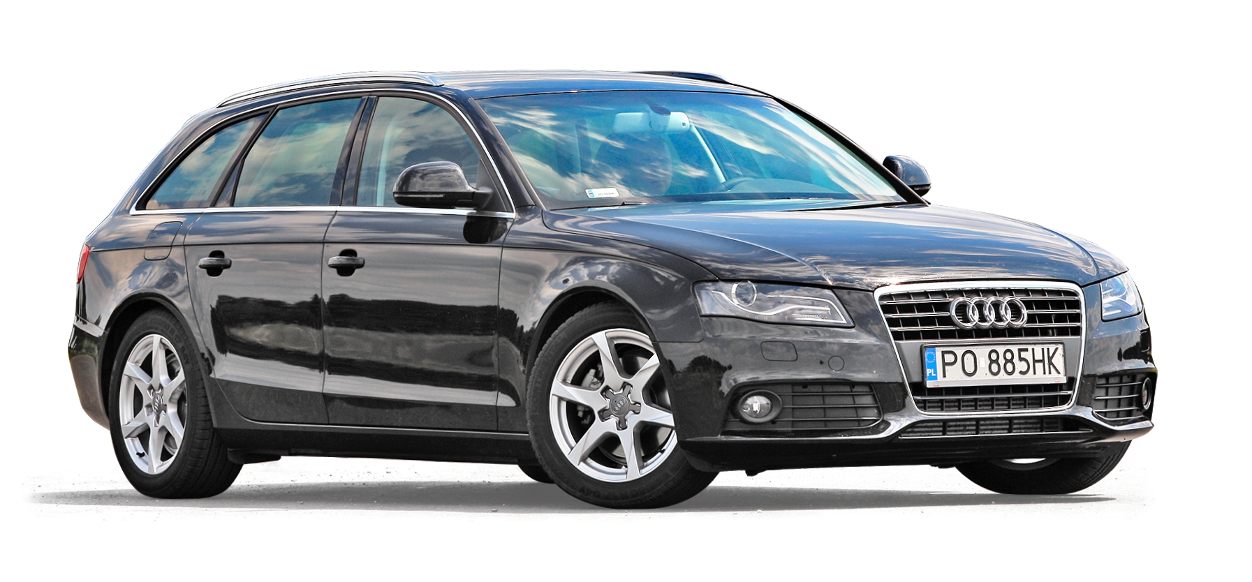 Audi A4 przód i bok