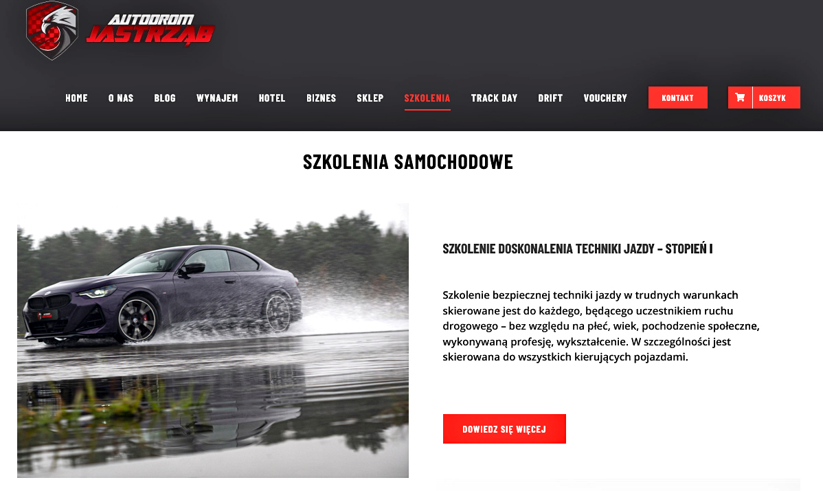 autodrom jastrzab