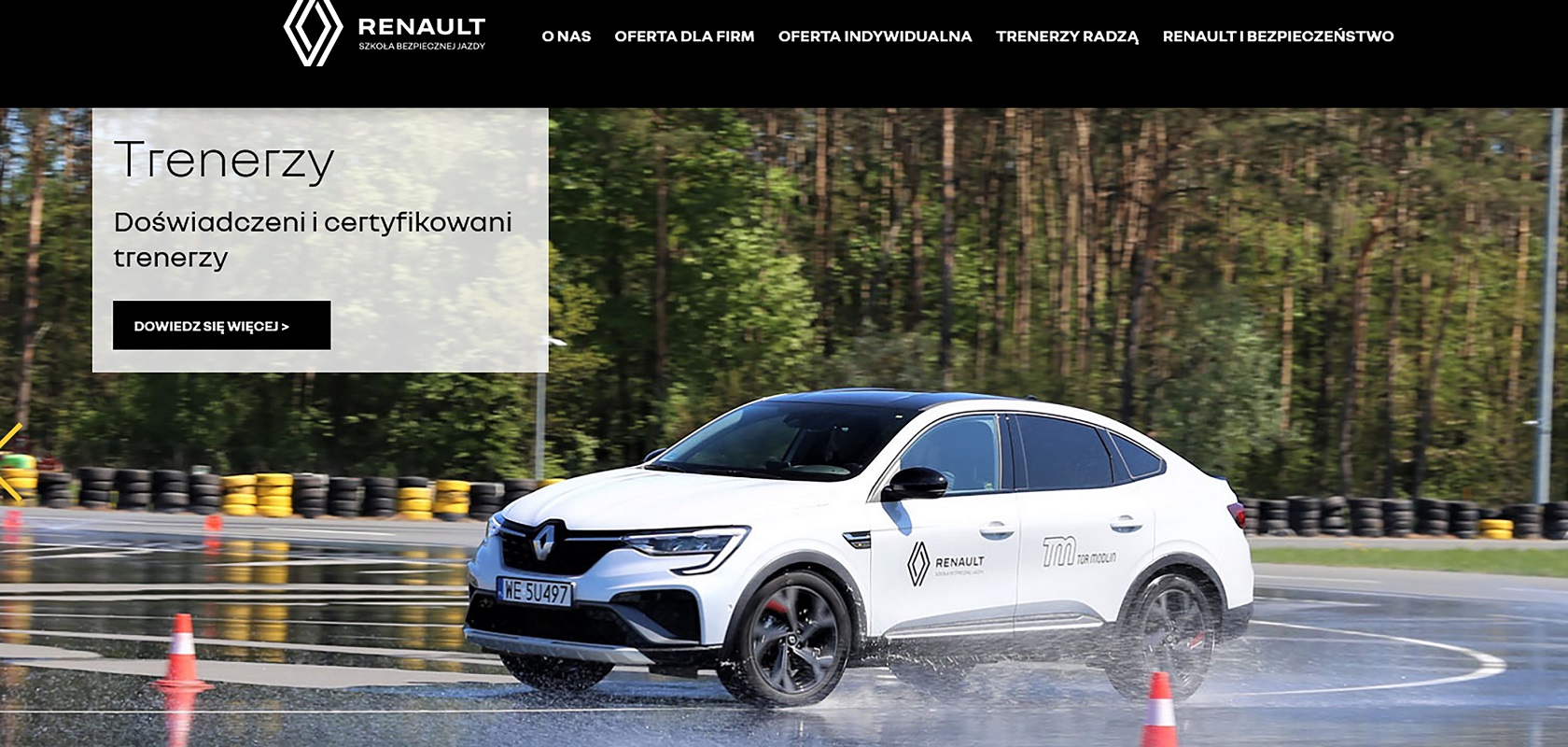 szkola bezpiecznej jazdy renault