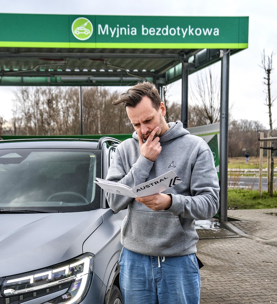 lakier matowy myjnia bezdotykowa