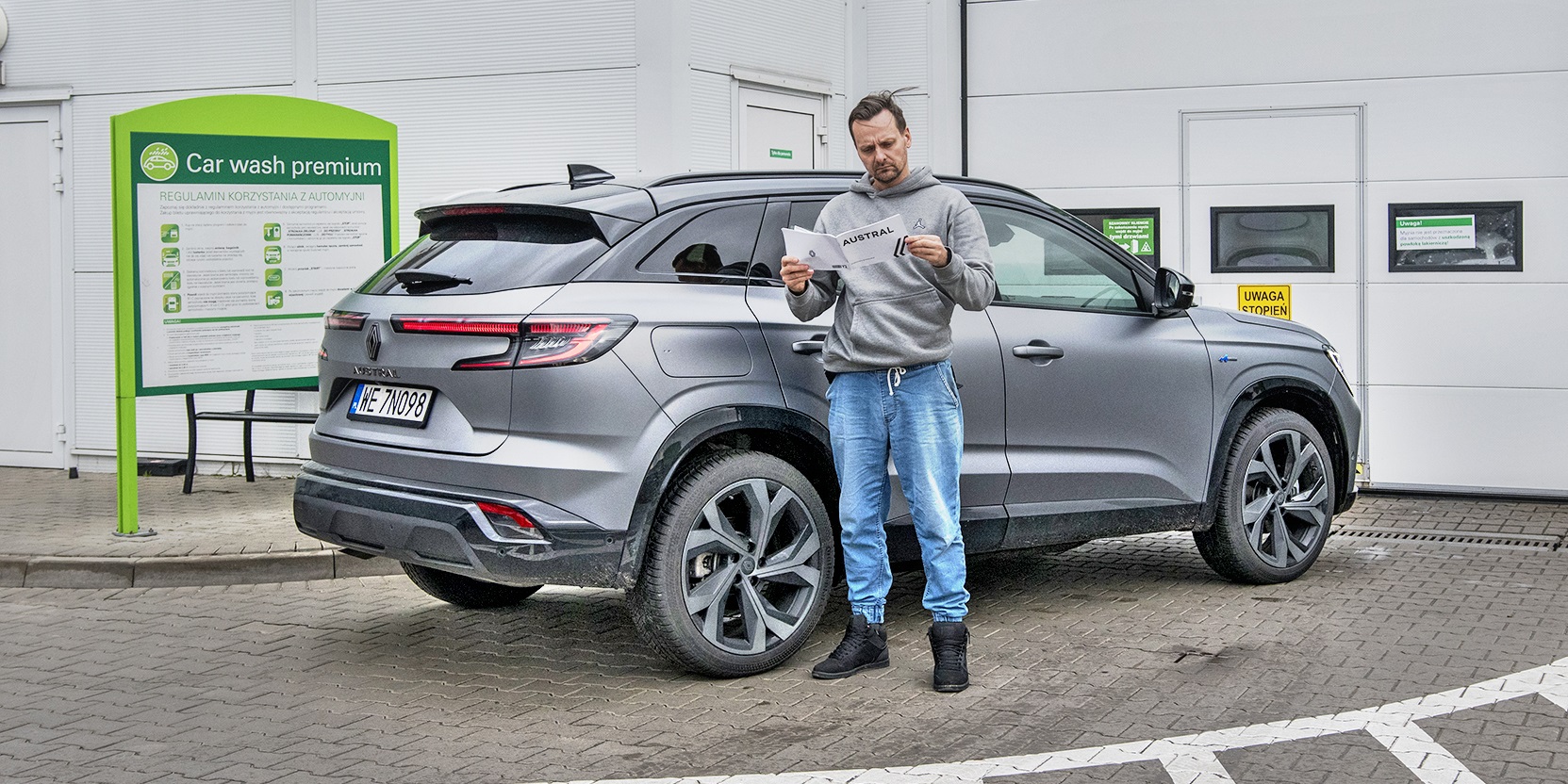 lakier matowy myjnia automatyczna