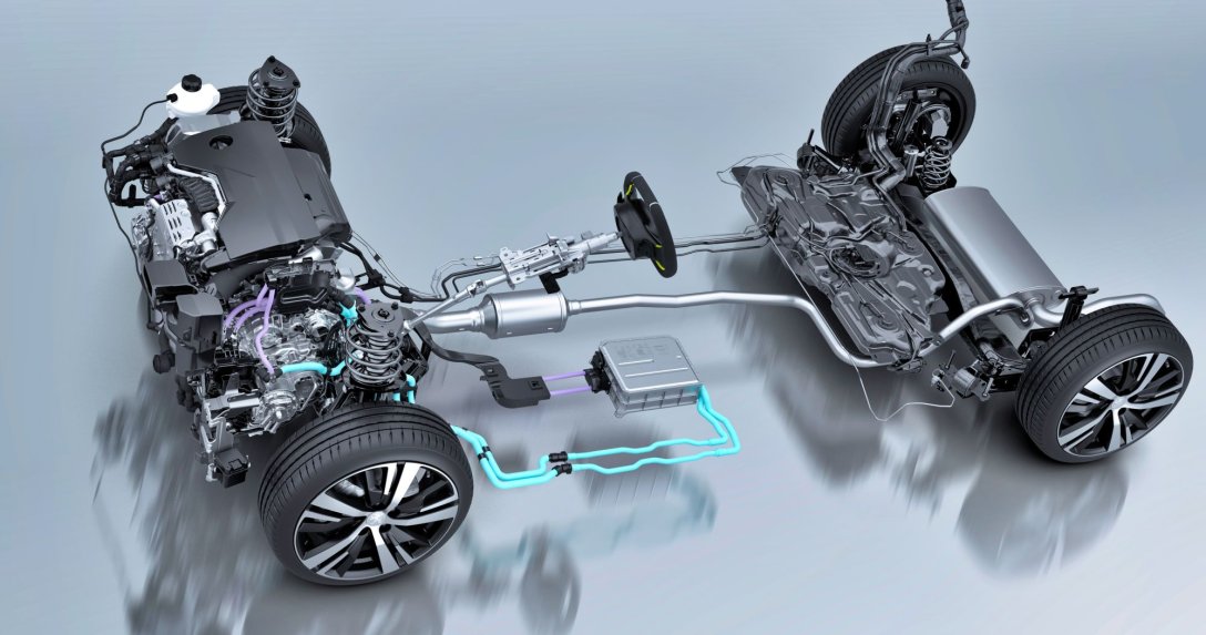 Peugeot 3008 układ mikrohybrydowy