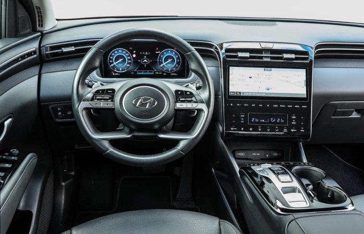 Hyundai Tucson - kokpit