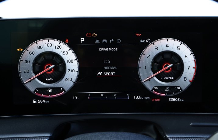 Kia Sportage - zegary