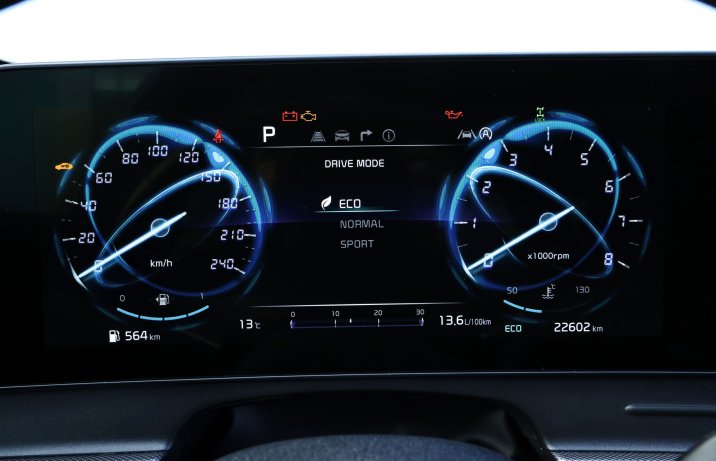 Kia Sportage - zegary