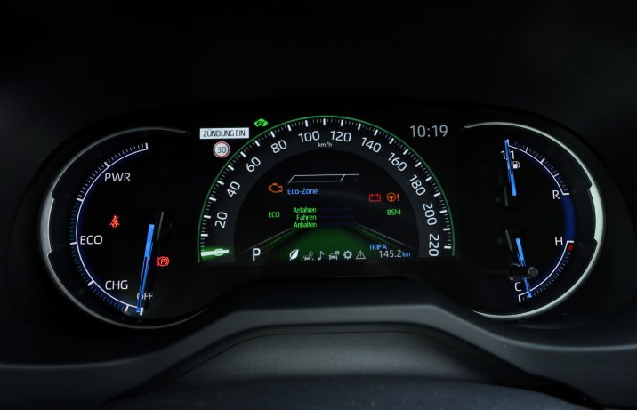 Toyota RAV4 - zegary