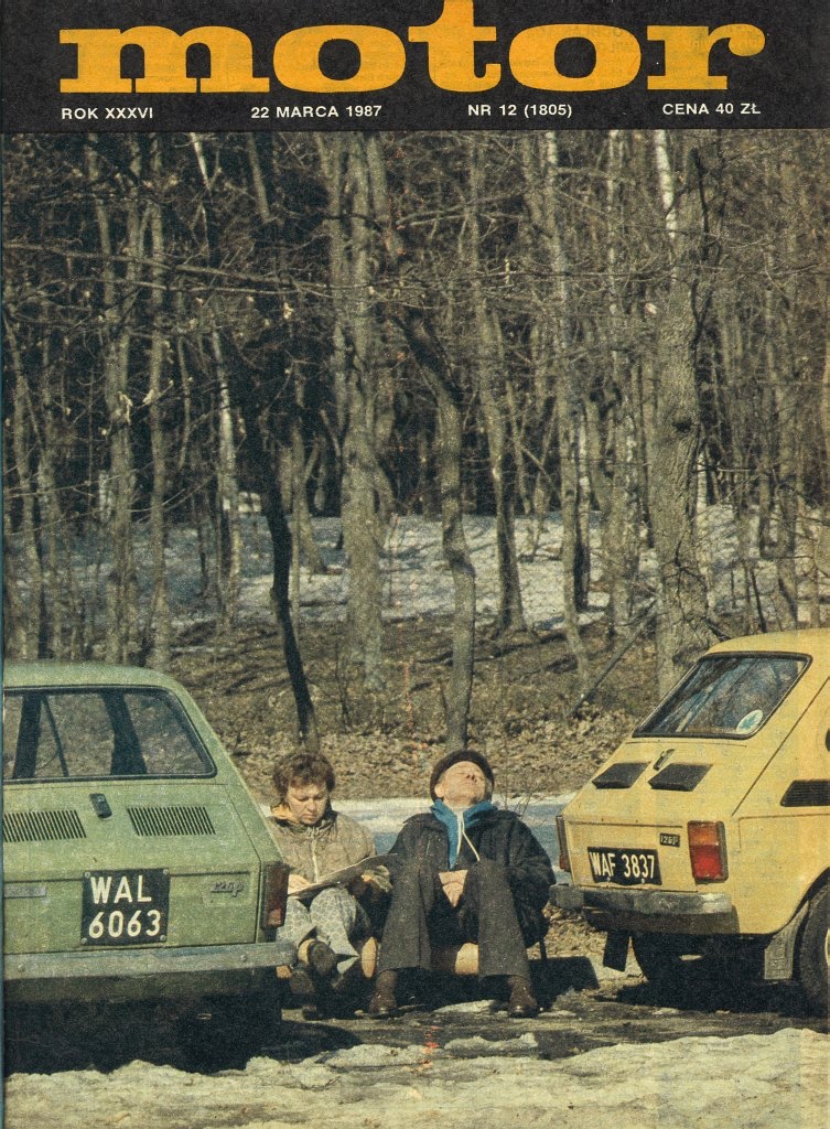 Motor numer 12 z 22 marca 1987 roku okładka