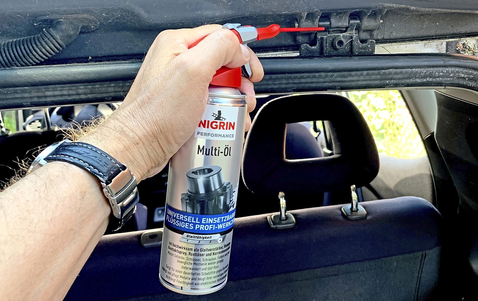 test preparatow wielofunkcyjnych Nigrin Multi-Öl 9