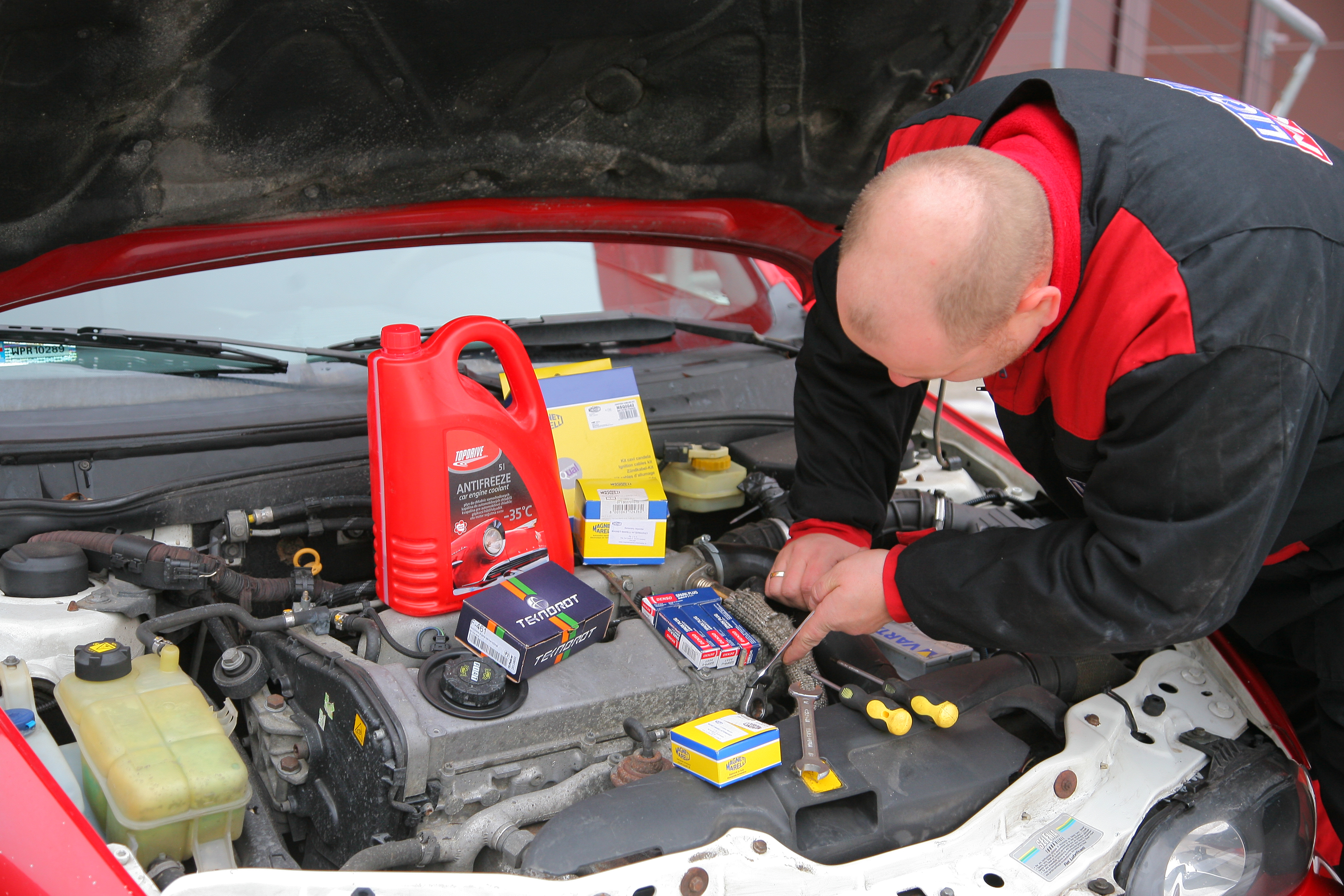 Średni koszt serwisu auta