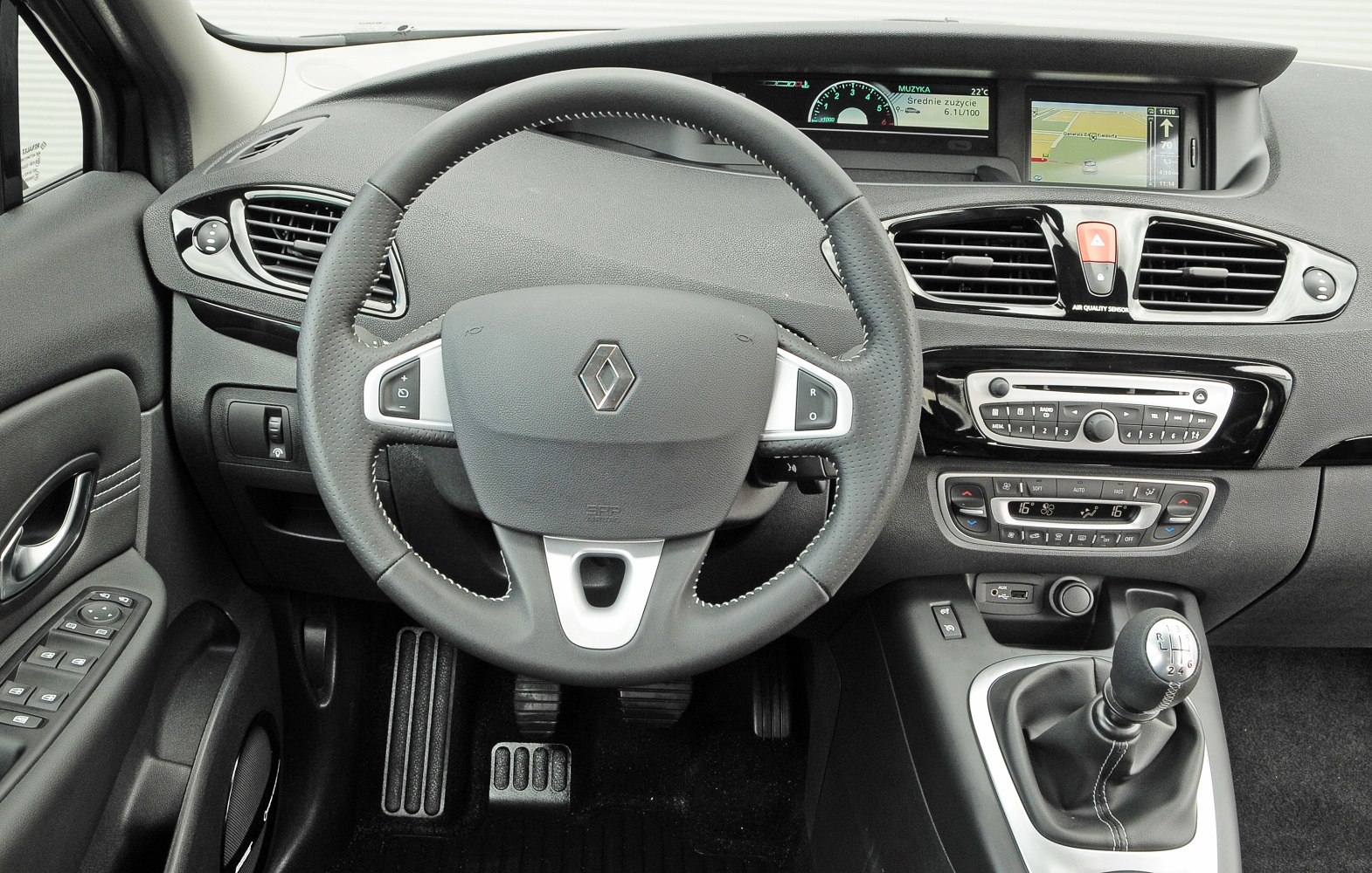 renault scenic deska