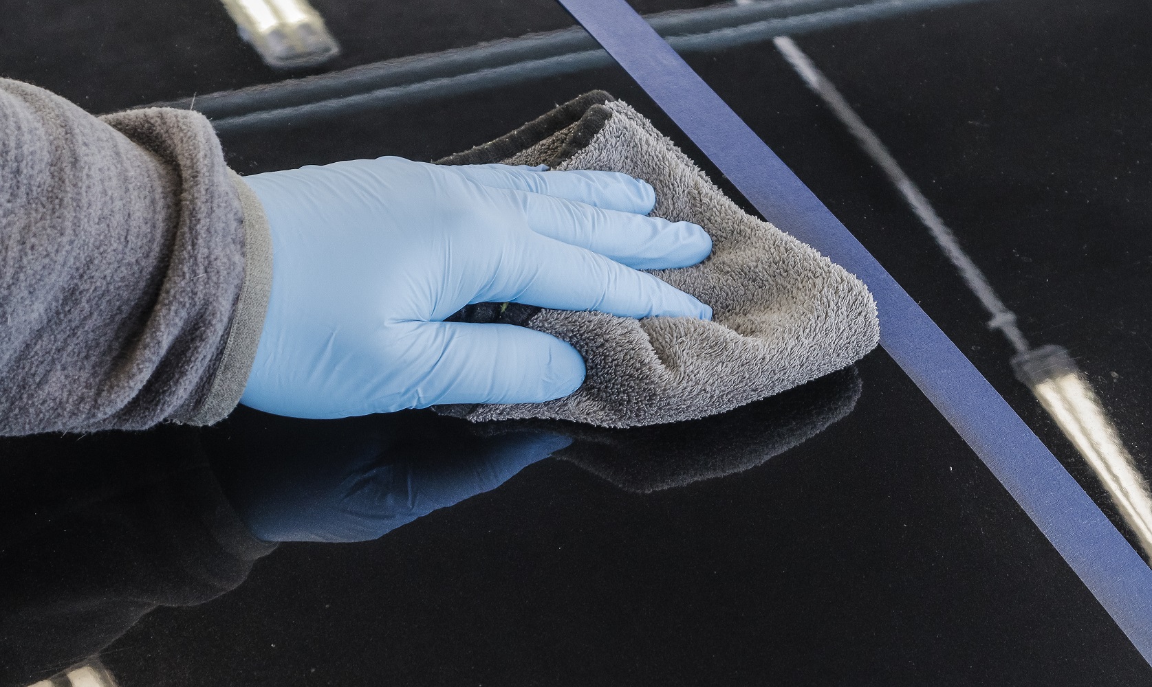 test pasty koloryzujacej polerowanie lakieru