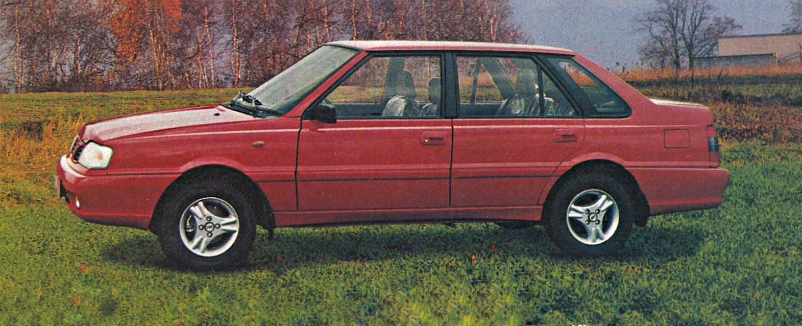 Nowy Polonez face lifting 1997 bok