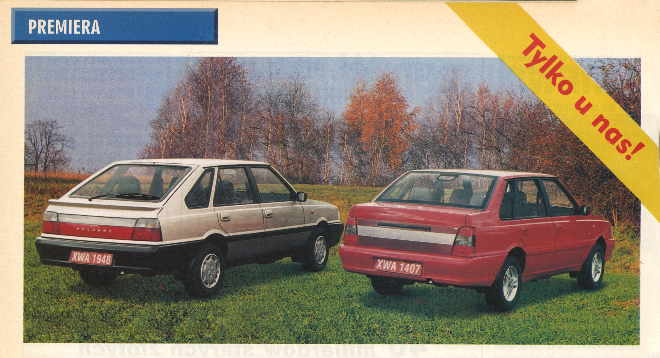 Polonezy face lifting 1997 tyły