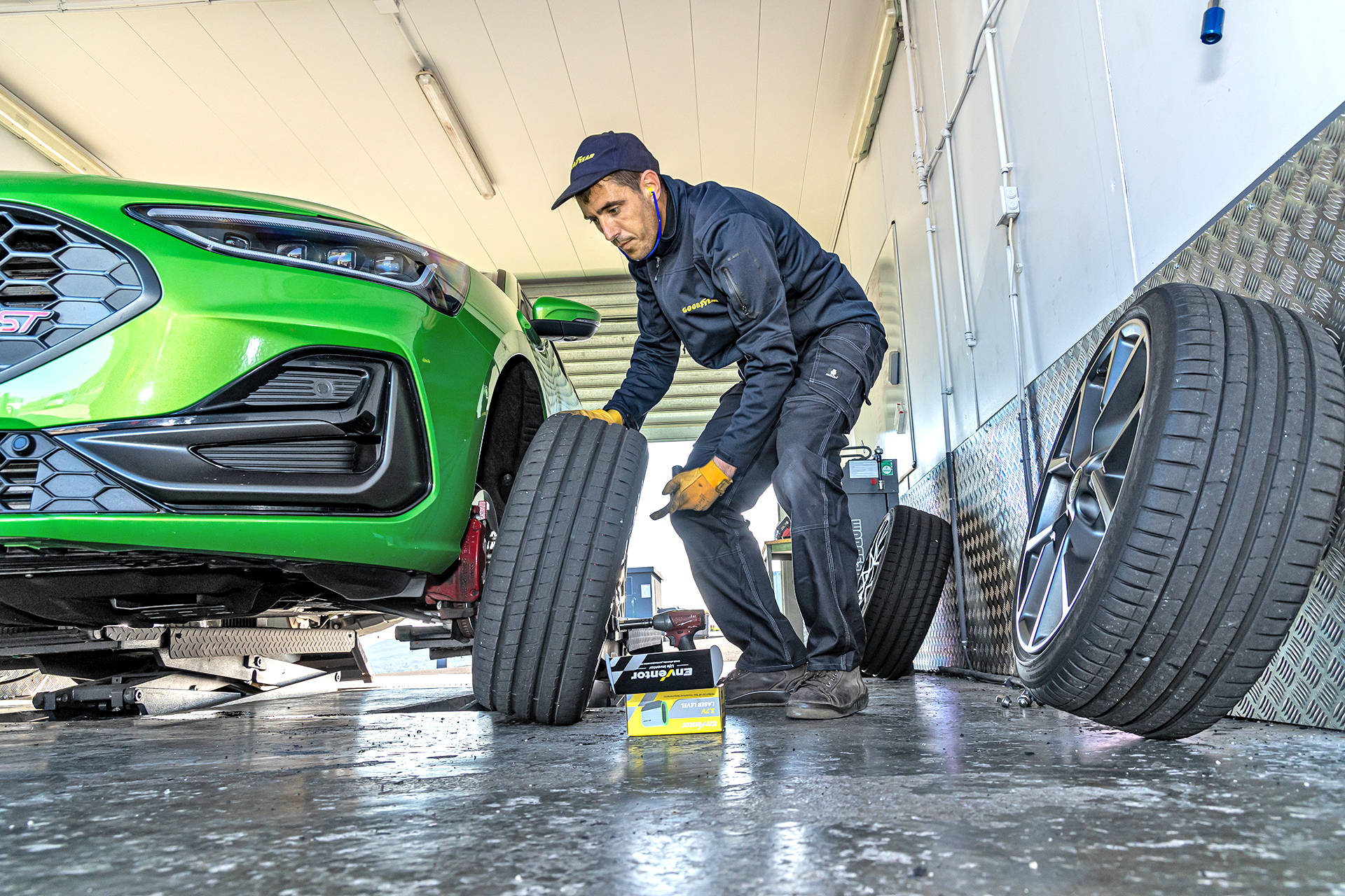 test opon letnich wymiana kol