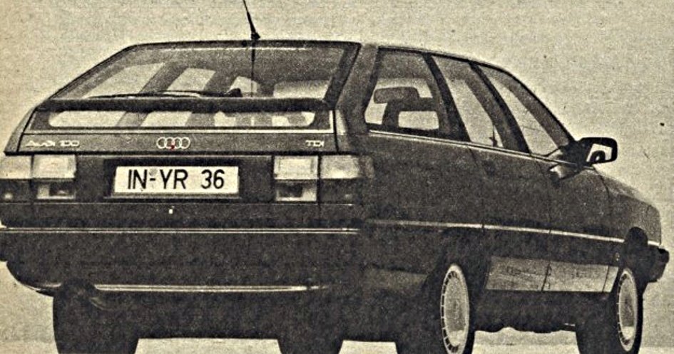 Audi 100 TDI – tył