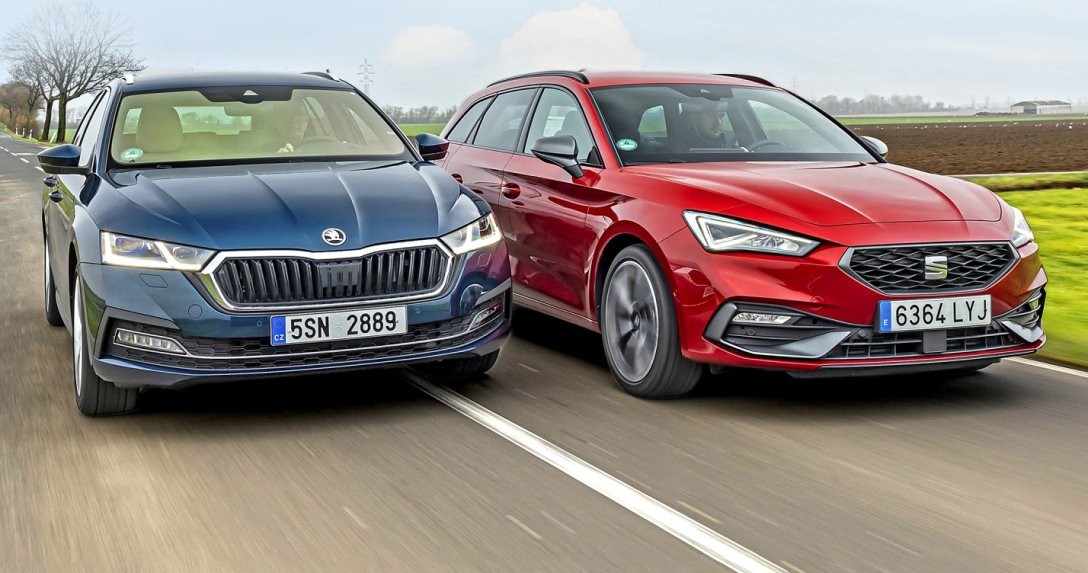 Seat Leon Sportstourer, Skoda Octavia Combi – test