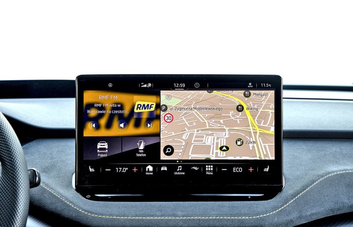 Skoda Enyaq Coupe RS iV – system multimedialny