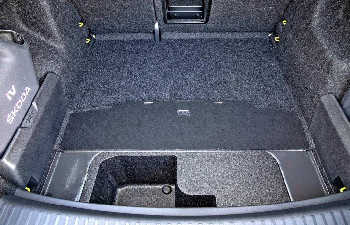 Skoda Enyaq Coupe RS iV – schowek w bagażniku