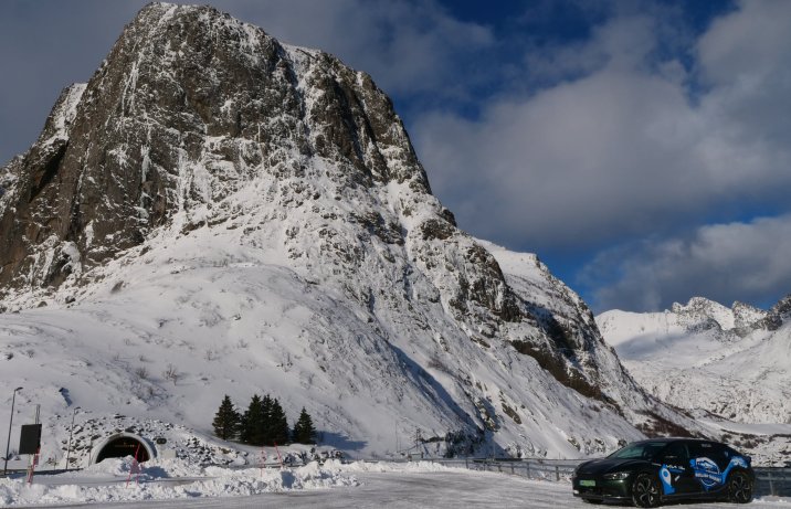 Kią EV6 na Nordkapp – Lofoty