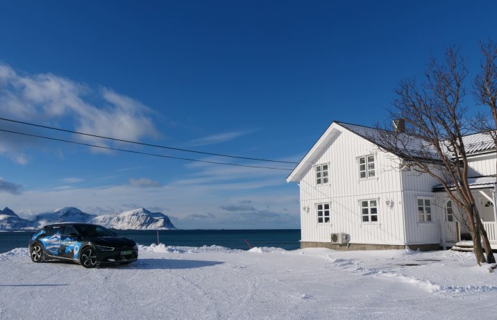 Kią EV6 na Nordkapp – Lofoty