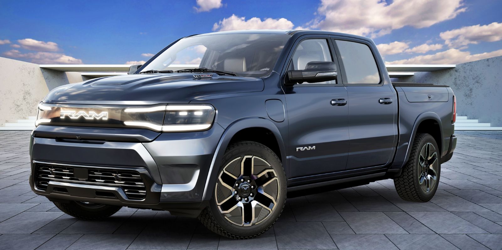 RAM 1500 REV – Elektryczny Pick-up Z Imponującym Zasięgiem - Magazyn Auto