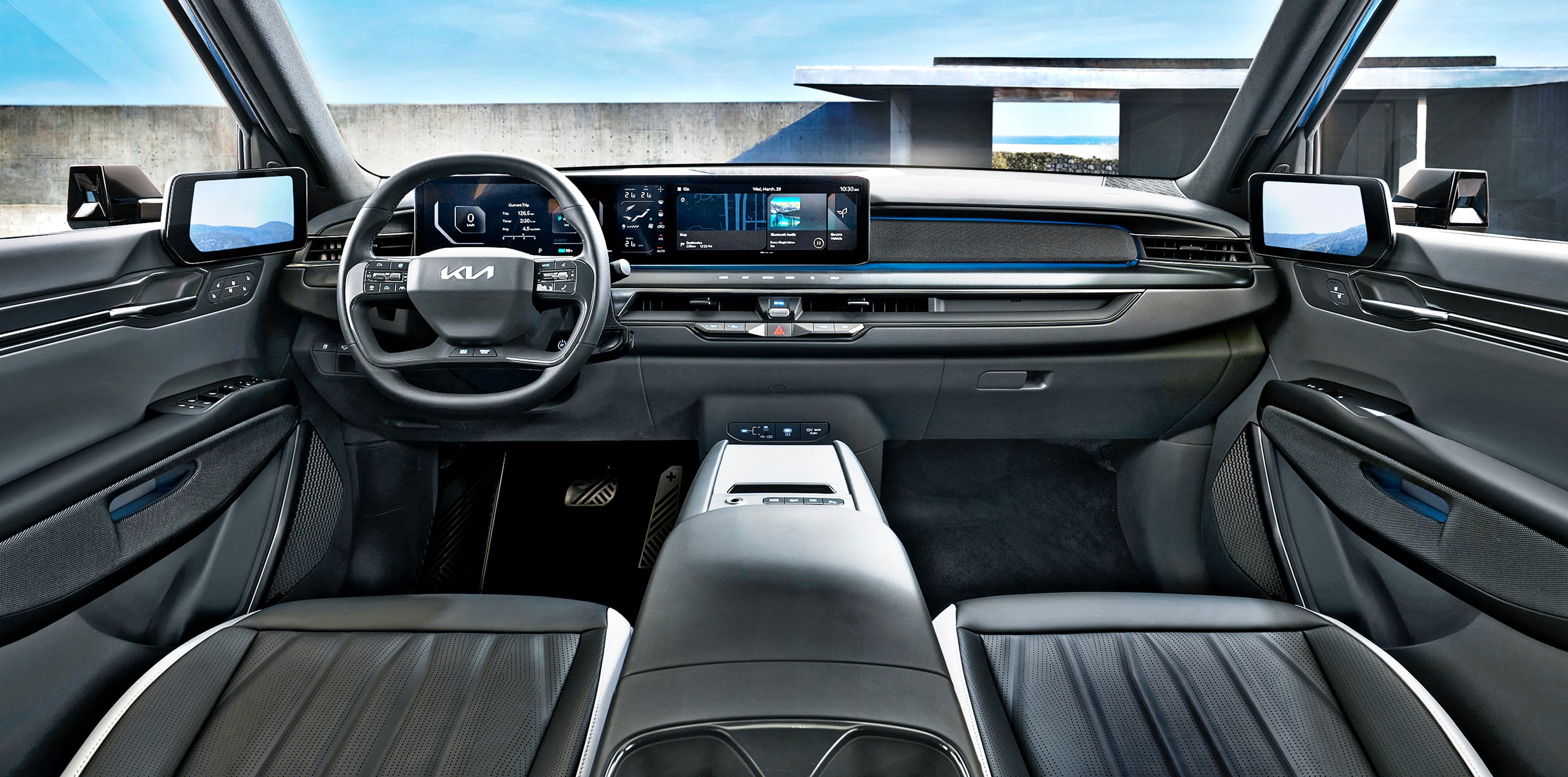 Kia EV9 GTL deska rozdzielcza