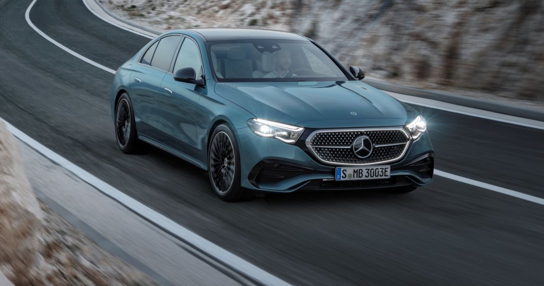 Mercedes klasy E przód