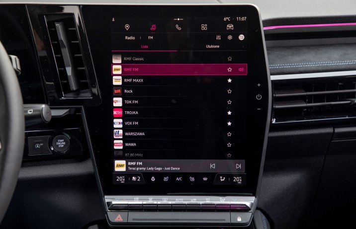 Renault Austral - ekran