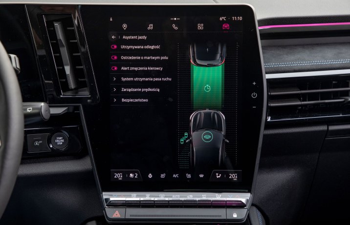 Renault Austral - ekran