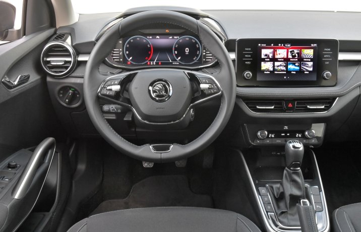 Skoda Fabia - kokpit